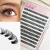 Set de Pegamento para Pestañas Postizas Transfronterizo, Pestañas Postizas 30D de Gran Capacidad, Maquillaje de Halloween, Segmentadas, Nuevo Estilo de Pestañas Postizas Más Vendido