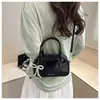 Bolso de Moda Estilo Coreano para Mujer 2026 Nuevo Bolso de Hombro Texturizado de Nicho Bolso Cruzado de Color Sólido Simple de Alto Valor