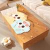 Mesa de Centro de PVC de Dibujos Animados Mantel de Mesa Impermeable y a Prueba de Aceite Desechable Transparente Vidrio Suave Mantel de Mesa de Comedor Lujo Ligero Alfombrilla de Escritorio de Alto Nivel