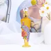 Frasco Recarregável de Perfume Esmaltado 25ml, Frasco Recarregável de Viagem, Frasco Aplicador de Óleo Essencial, Cor de Pavão Estilo Chinês Exquisito e Luxuoso