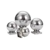 Acero Inoxidable 304 Cuadrado Conectado Bola Cuadrada Tubo Cuadrado Soporte de Bola Bola Hueca con Base 38/50/60/80/100/120