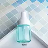 Botella de Spray Pequeña Transparente Azul Ultra Fina de 35ml Botella de Spray para Fragancia Perfume Tónico Botella Recargable Portátil para Viaje