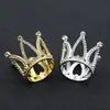 Mini Corona Pequeña Decoraciones para Pasteles Adornos Populares en Internet Lindos Princesa Reina Corona Vintage de Aleación Perla Diamante