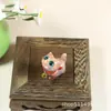 Pintura Flotante Gato Adornos de Escritorio de Madera Hechos a Mano Oso Violencia Jirafa Lindos Adornos Pequeños Regalo Asa Manual Creativa