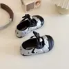 Zapatos de Cuero para Niños, Zapatos Suaves de Suela para Bebés y Niños Pequeños de Primavera y Otoño, Zapatos de Princesa para Bebés Niñas, Zapatos de una Sola Hebilla con Lazo para Niñas, Modernos