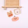 Capa de Celular Estilo Casual, Acessórios de Decoração para Caderno, Patche de Jaqueta de Plumas, Patche Bordado Desenho Animado de Coelho e Urso Fofos