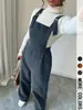 Amazon Aliexpress 2025 Nuevos Petos de Pana Europeos y Americanos Pantalones Rectos Holgados para Mujer