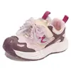 Zapatos casuales para niñas, zapatos de papá para primavera y otoño, zapatillas para correr, parte superior de doble malla, zapatillas deportivas ligeras, zapatos para niñas, zapatos para estudiantes