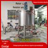 Misturador elétrico de líquidos de fornecimento de fábrica 500L balde de mistura vertical detergente aço inoxidável 304 tanque de mistura