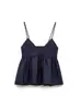 Comércio Exterior Transfronteiriço Amazon Roupas Femininas Outono 2025 Novo Moda Europeia e Americana Blusa Patchwork com Alças para Mulheres Textura de Cetim de Seda