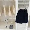 LeEn bebê Estilo Coreano Versátil! 26 Outono Meninas Moda Estilosa Azul Marinho Padrão de Estrelas Calças Versáteis de Perna Larga