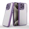 Para Apple iphone15promax Funda Protectora con Agujeros Finos Escarchada Apple 15 Funda de Teléfono Escarchada
