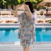 2026 Pijamas Nuevos de Verano Estilo Chino Algodón Seda Ropa de Casa Fresca y de Alta Gama Rayón Set Usable de Algodón Seda