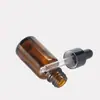 Frasco Conta-gotas de Vidro Marrom Atacado com Ponta de Borracha, Frasco para Óleo Essencial 10ml 15ml, Frasco à Prova de Luz, Frasco para Amostra Cosmética e Perfume