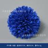 Flor Azul Flor Artificial Flor de Seda Pasador Flor Tocado Material Corona Pulsera Accesorio de Flor Hecho a Mano DIY Decoración de Cabeza con Flores