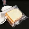 Bolsa de embalaje para pan plano bolsa para hornear tostadas horneadas bolsa transparente desechable bolsa europea postre bolsa de plástico logo