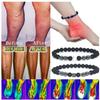 Amazon Explosiones Nueva Cadena de Pie Magnética de Perlas Negras Mate Joyería de Pie Magnética Retro Europea y Americana Gran Cantidad y Excelente Precio