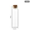 22 Botellas con Corcho, Botellas de Deseos a la Deriva, Botellas de Dulces, Botellas Dispensadoras de Píldoras de Madera de Águila, Botellas de Empaque de Grava de Cristal