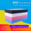 Folha de espuma de pérola epe placa de espuma preenchida com espuma almofada anti-vibração filme de embalagem de espuma de ar feito sob medida branco, preto, azul e rosa