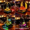 Porta Botellas de Vino Luminoso Base para Champagne Licor Display de Xo Pica Soporte Ktv Estante de Vino Láser Porta Botellas As de Picas