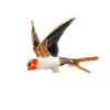 Broche Popular Retro de Golondrina Transfronterizo Esmalte Animal Corsage Color Aceite Pintura al Óleo Pin Accesorios para Abrigo para Mujeres