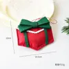 Decorações de Natal Transfronteiriças Nuchi Mini Pacotes de Presente de Natal Chapéus de Natal Pequenos Enfeites Penduricalhos para Árvore de Natal