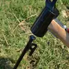 Barraca de camping ao ar livre dossel aço prego arrojado alongado camping Snow Beach Terra prego 40cm