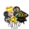 Comercio Exterior Wholesale Globos Temporada de Graduación, Certificado de Graduación, Regalos de Graduación, Juego de Globos para Decoración de Fiesta de Ceremonia de Graduación