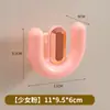 Estante de Almacenamiento Multifuncional de Ventosa para Montar en la Pared para Baño, Gancho Drenante para Zapatillas y Toallas para Baño con Temática Dopamina, Sin Taladro