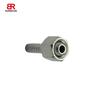 KUNGFLEX 20611-18-06Z Métrico 60 Grados Bola Hidráulica Acoplamiento de Manguera Acero al Carbono Hebilla de Acoplamiento