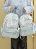 Mochila estudiantil estampada para chicas universitarias, fresca y dulce, linda y moderna, mochila de viaje