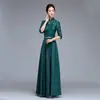 Vestido Longo Feminino para Coro 2020 Novo Estilo Vestido para Coro Adulto Vestido Estilo Chinês Traje Antigo Traje de Palco