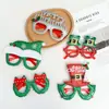 Gafas Navideñas Papá Noel Muñeco de Nieve Cuernos de Reno Monturas de Gafas Suministros de Decoración para Fiestas Infantiles Gafas Navideñas al por Mayor