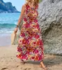 Vestido Casual sin Mangas con Estampado Bohemio para Mujer de Tienda Independiente de Amazon 2024