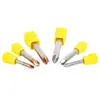 Cortador de fresado en espiral de filo único de alta calidad de 3,175 mm herramienta para máquina de grabado de acrílico, PVC, tablero de densidad sin rebabas fabricantes de origen