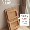 Mesa plegable pequeña para mirador, mesa tatami de madera maciza para uso doméstico, mesa de centro pequeña, mesa baja para estudiar en la cama, mesa para mirador