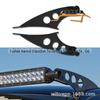 Suporte para fita de LED Suporte para UTV Suporte para luz de carro Suporte para luz modificada para carro Suporte para teto de carro