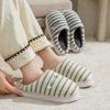 Pantuflas de Algodón para Mujer para Otoño e Invierno, Pantuflas Cálidas de Felpa con Suela Gruesa Resistentes al Desgaste para Uso en Interiores, Pantuflas de Hogar para Parejas, Maternidad, Pantuflas Peludas para Hombre