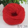 Al por mayor bebé 8 hebras bola de algodón hecho a mano accesorios para el cabello diy muñeca ganchillo tejido suéter de bebé hilo de ganchillo de algodón de ocho hebras