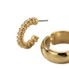 Moda Europea y Americana Más Vendidos Conjuntos de Aretes de Gama Alta Aretes Versátiles Joyería de Lujo Ligero Aros de Gama Alta para Mujer Joyería Exagerada Venta al por Mayor