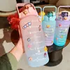 Taza de agua móvil super gran capacidad botella de agua portátil taza espacial taza con boquilla verano deportes fitness taza de agua transfronteriza venta al por mayor