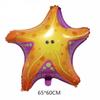 Nuevo globo de animales marinos, globo de tiburón, decoración para fiesta, globo de película de aluminio, langosta, gran tiburón blanco, mundo submarino diferente