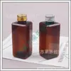 Frasco de loção com tampa de metal marrom, 150ml, para produtos cosméticos ou de cuidados pessoais, frasco de hidrossol de 150ml, frasco de remédio para peixes, frasco vazio para gel de banho