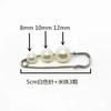 Accesorios para broches de cintura, artefactos de modificación de cintura para ropa fija, hebilla de cintura, broche antiexposición, hebilla para pantalones de mujer