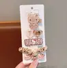 Pinzas de Colores para el Cabello de Niñas Kuromi Pasadores Infantiles para el Cabello Pinzas de Dibujos Animados Sanrio Pinzas para el Flequillo Lateral de Niñas