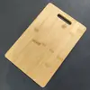 Tabla de Cortar de Bambú Bloque de Corte Creativo para el Hogar Cocina Tabla para Frutas Alimentos Cocidos con Asa Tabla para Amasar Masa Personalizable con Logo