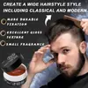 Comercio electrónico transfronterizo fábrica de cera para el cabello al por mayor barro modelador para el cabello rehacer artículos de peluquería artefacto para romper el cabello