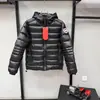 Goose House Brazalete Etiqueta Roja Transfronterizo Chaqueta Ligera con Capucha de Algodón Acanalado Corta Apertura de Capucha Ajuste con Cordón Unisex Funcional