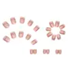 Parches de Manicura Portátiles, Rosa Puro, Sencillos y Elegantes, Nuevos Parches de Manicura, Parches para Uñas Portátiles de Un Segundo