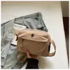 Versão Coreana de 2026 da Nova Bolsa Transversal Simples, Bolsa de Ombro Elegante e Moderna para Trabalho e Dia a Dia, Bolsa de Lona com Design de Nicho
